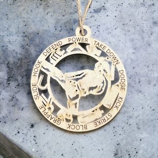 Martial Arts Stadium Series Female Ornament With Icons