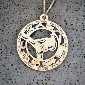 Martial Arts Stadium Series Male Ornament With Icons