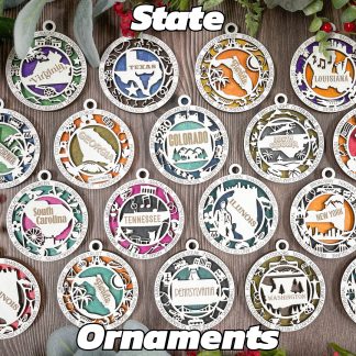 - All State Ornaments