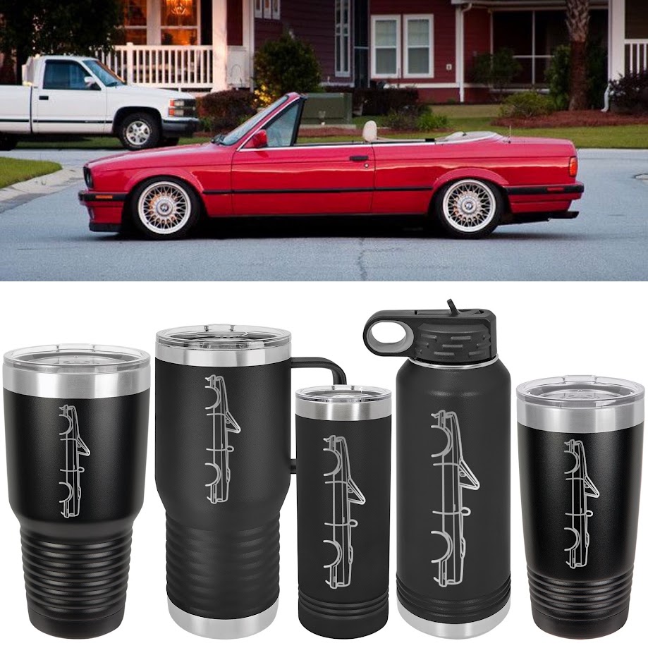E30 Convertible Drinkware