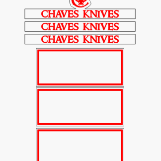 Chaves Knife Display Case